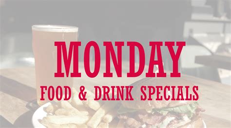 Monday food specials near me - Get recipes for amazing side dishes from the American Heart Association. Find soups, salads, and other side dishes to accompany your main dishes. Side Dishes National Center 7272 G...
